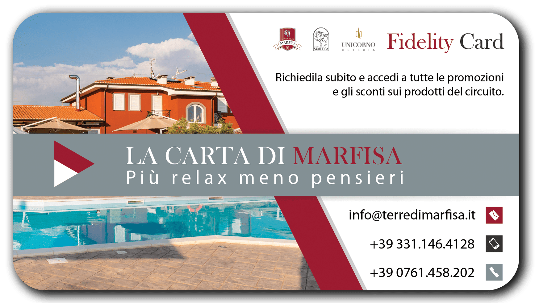 Fidelity Card Il Podere di Marfisa