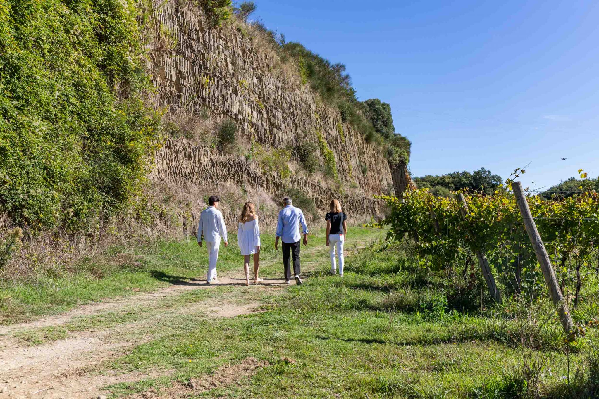 Il Podere di Marfisa in autunno - vendemmia nella Tuscia